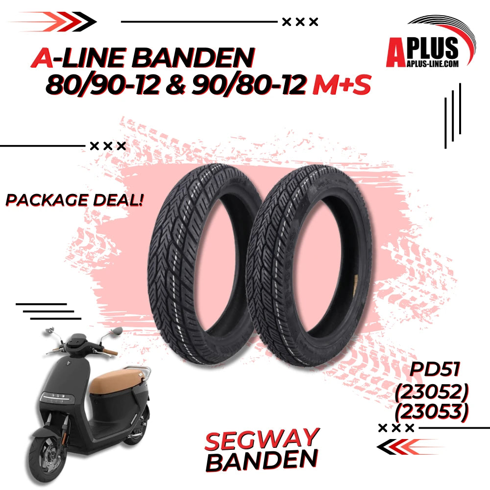 Package Deal 1 X Band A Line 80/90 12 Tl 51 J Pr356 (All Weather) M+S + 1 X Band A Line 90/80 12 Tl 51 J Pr356 (All Weather) M+S (23052 + 23053) - AE-trading
