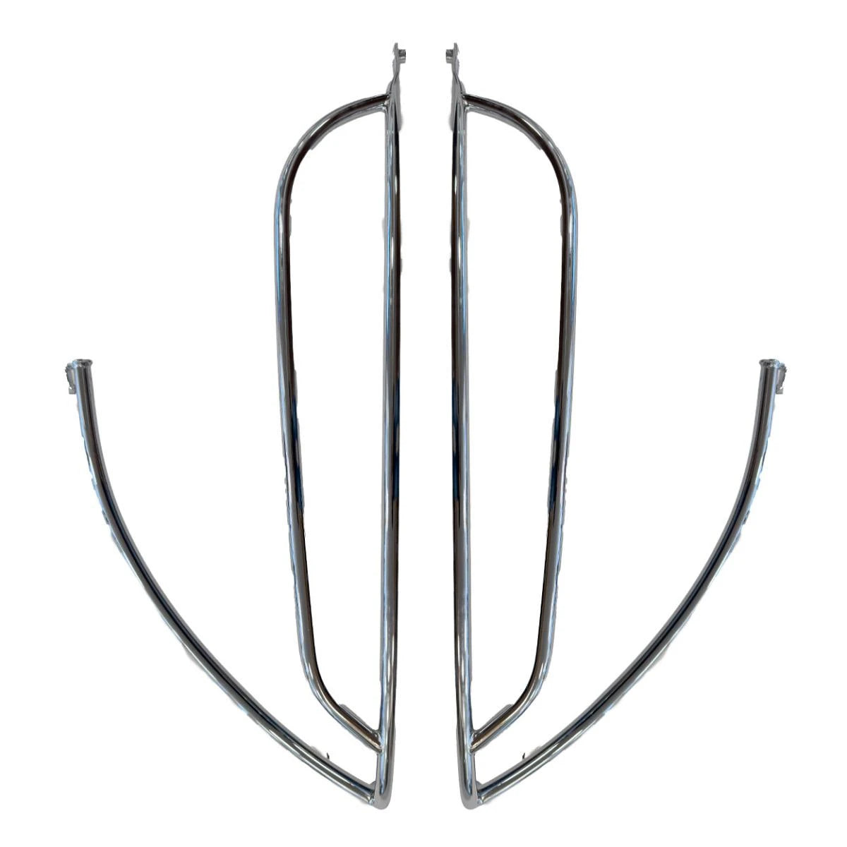 Valbeugelset Achter Chroom Vespa Primavera/Sprint Origineel - AE-trading