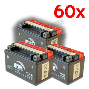 Packagedeal 60 X Accu Aplus Ytx7 A Bs (Aanbieding Op=Op) - AE-trading