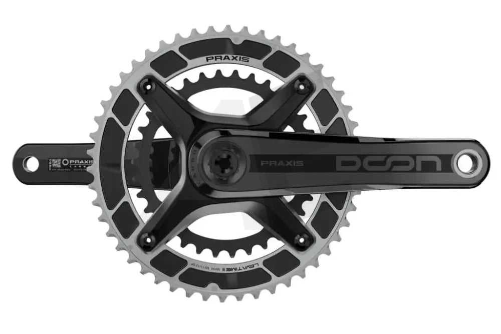 Praxis crankstel Doon carbon M30-Thru 170mm 50/34T - AE-trading