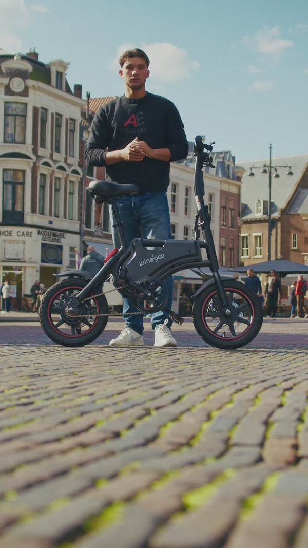 Windgoo B5 Elektrisches Faltrad 14 Zoll 5,2 Ah mit APP
