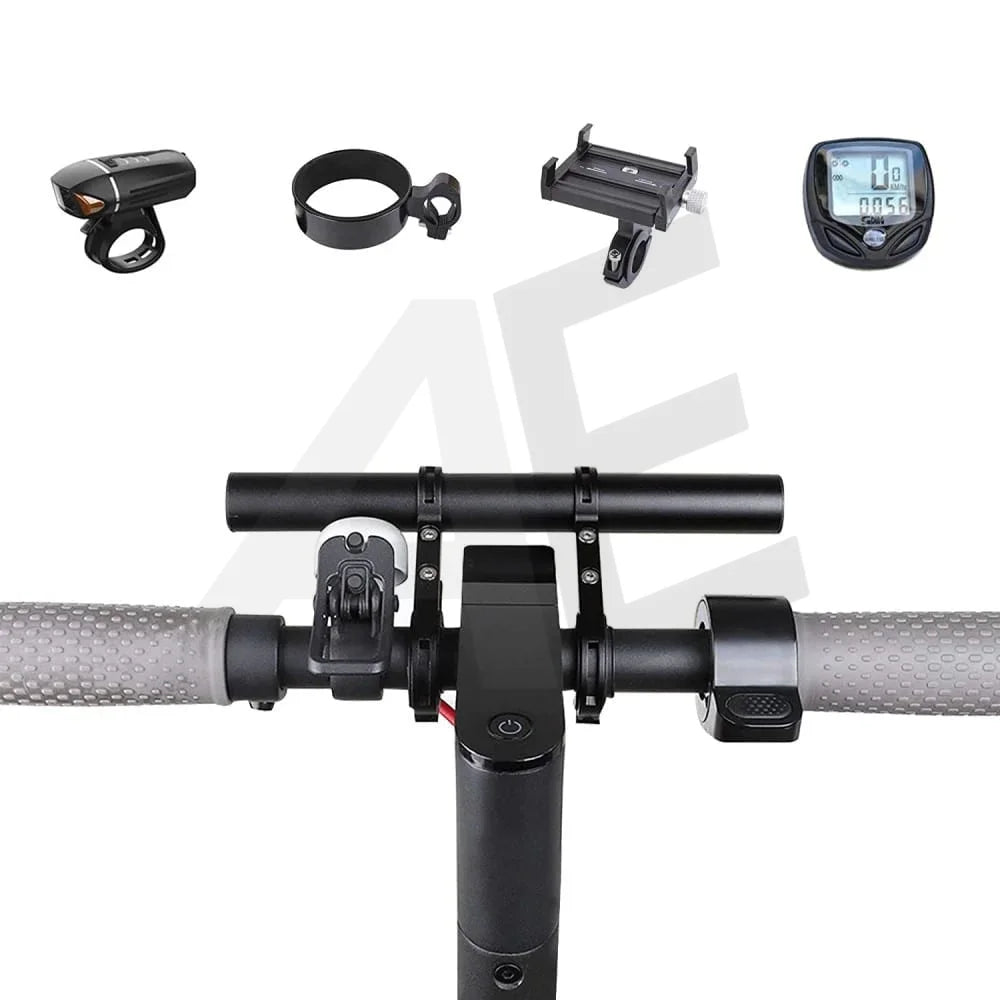 PRO-mounts e-step stuurverlenger groot zwart - AE-trading