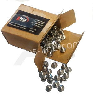 Schroeven Bevestiging Kentekenplaat (Be) 200 St - AE-trading