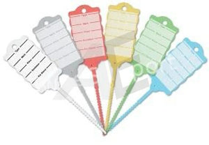 Sleutellabels Blauw 300 Stuks - AE-trading