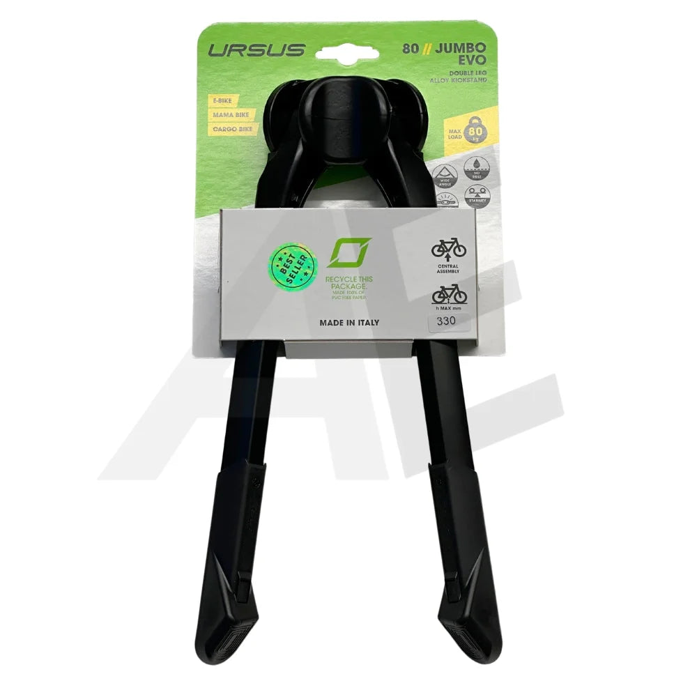 Ursus middenstandaard Jumbo 2 evo 330mm + crankbeschermer - AE-trading