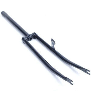 Voorvork 26x1 3/8 zwart met dynamohaak. 1 inch, balhoofdbuis 250mm. - AE-trading