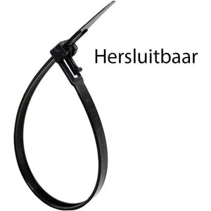 zak kabelbinder hersluitbaar 250x7.5 (100) - AE-trading