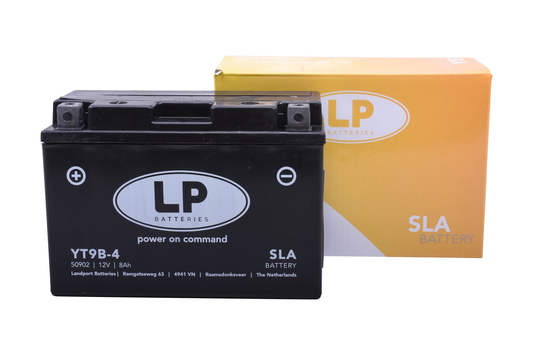 Accu Landport YT9B-4 SLA (12V/9A) - AE-trading