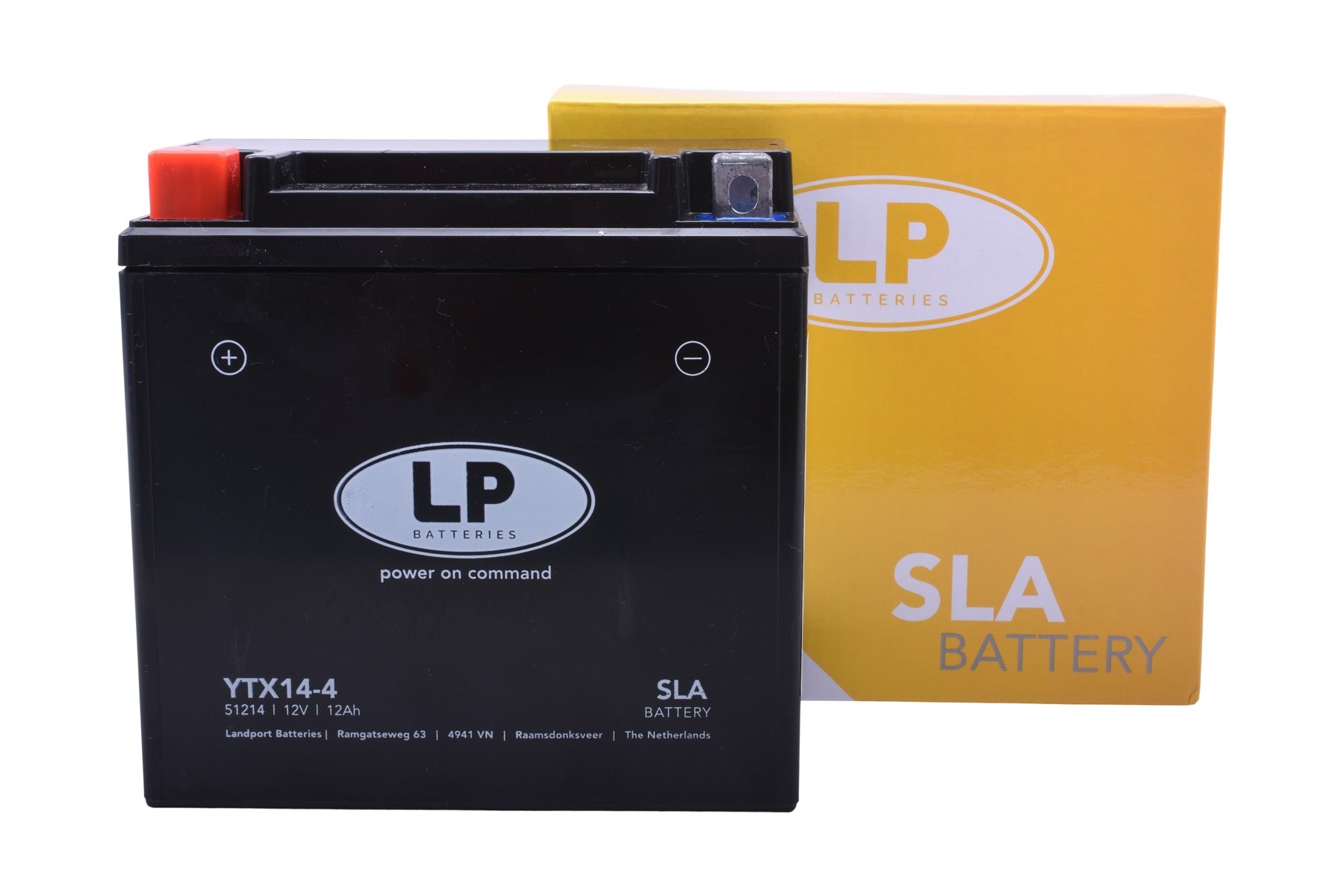 Accu Landport YTX14-4 SLA (12V/14A) - AE-trading