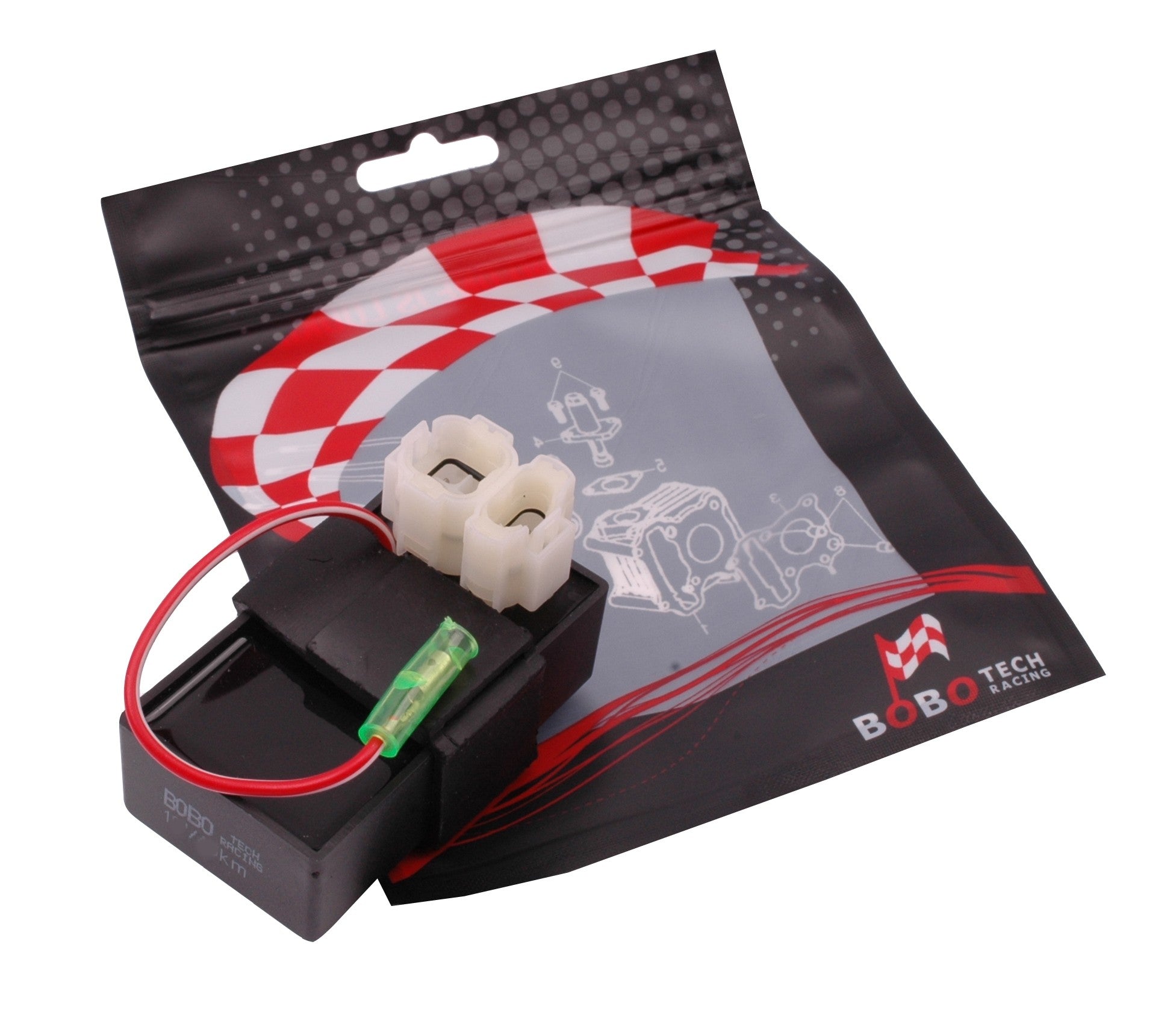 CDI-unit met Draad Bobotech 35km | GY6 4T 10" - AE-trading