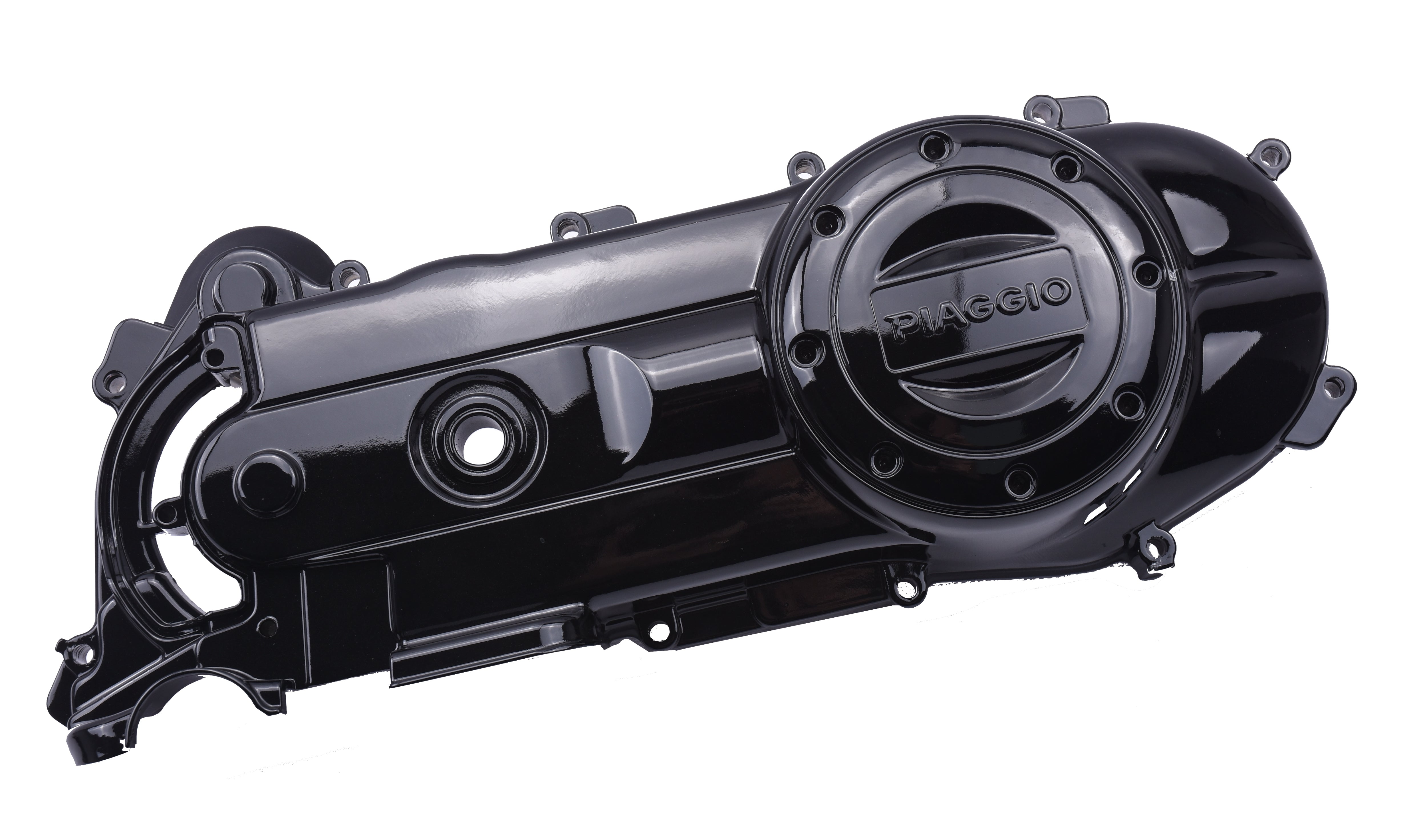 Carterdeksel OEM Glans Zwart | Vespa 4T 10" - AE-trading