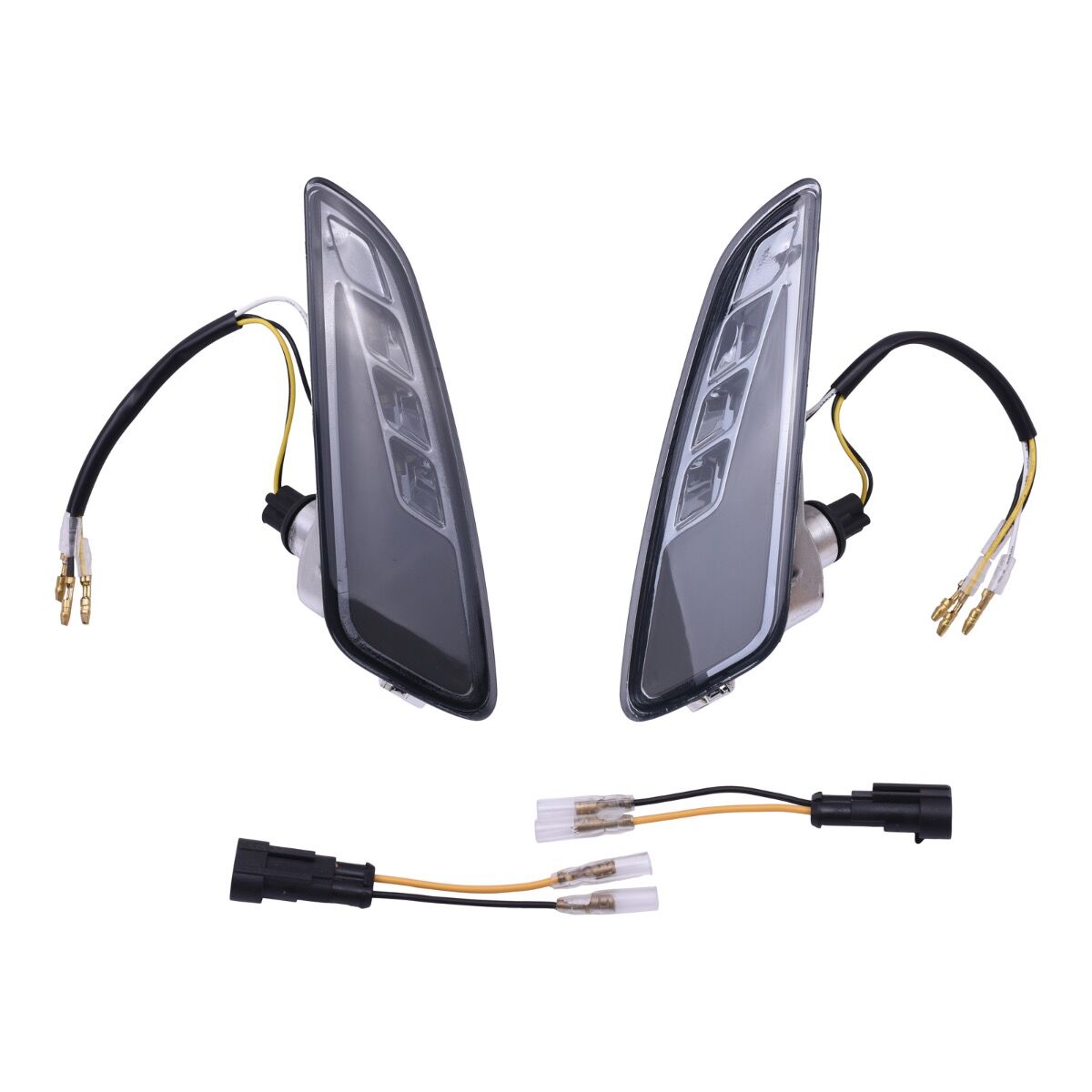 RAW-set Voor Full LED + DRL Smoke | Vespa Primavera / Sprint - AE-trading