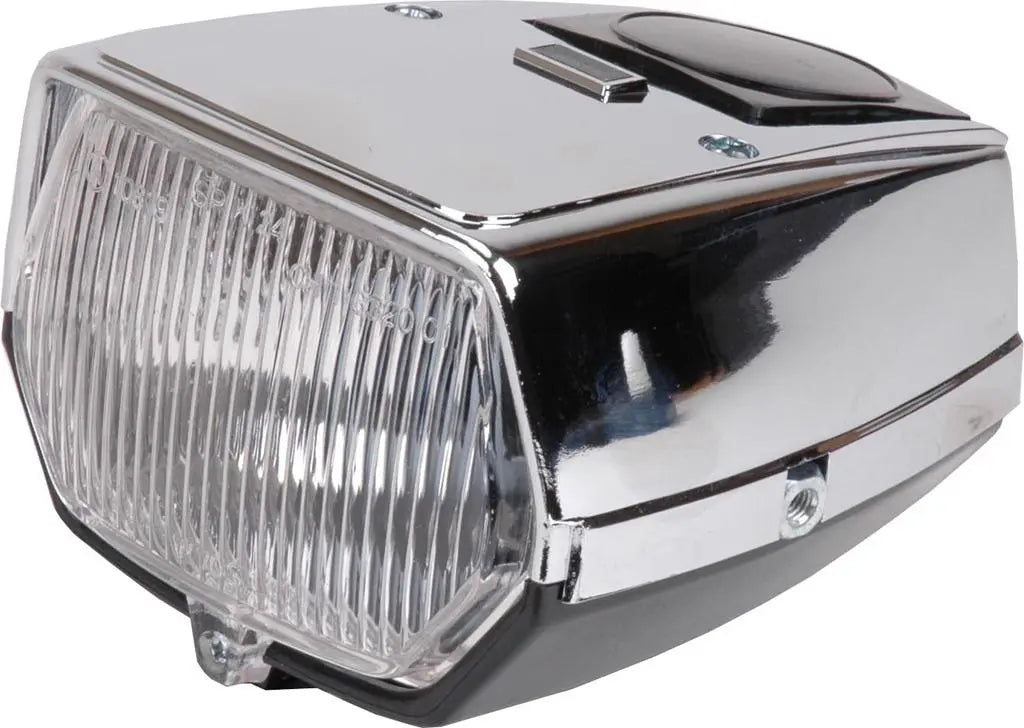 KOPLAMP MAXI VIERKANT CHROOM - AE-trading