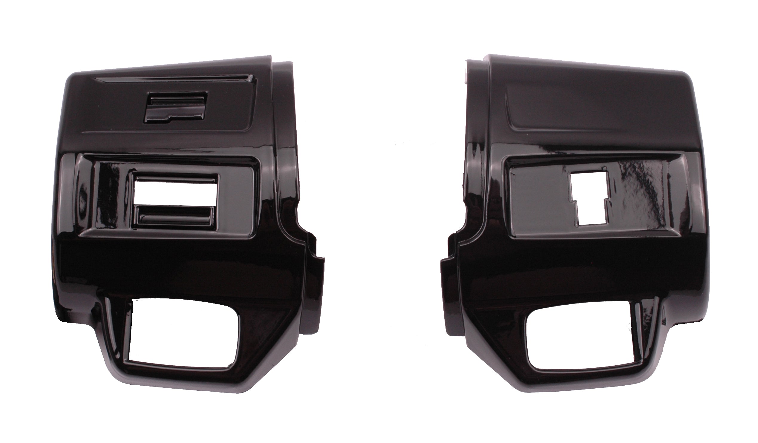 Cover Stuurschakelaar L+R Glans Zwart | Vespa Primavera / Sprint (-'18) - AE-trading