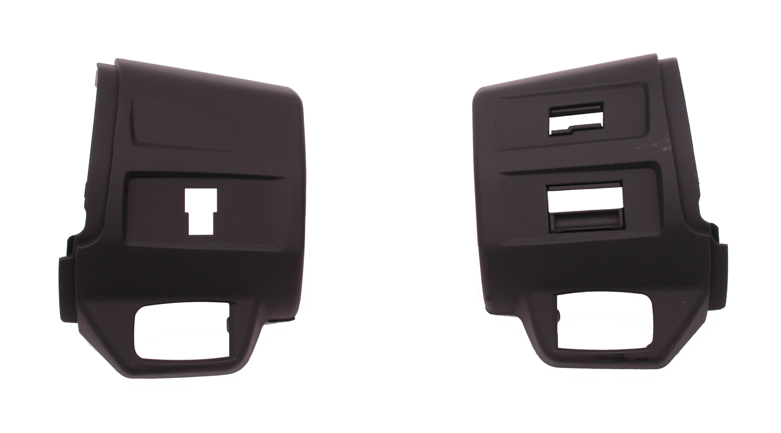 Cover Stuurschakelaar L+R Mat Zwart | Vespa Primavera / Sprint (-'18) - AE-trading
