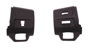 Cover Stuurschakelaar L+R Mat Zwart | Vespa Primavera / Sprint (-'18) - AE-trading
