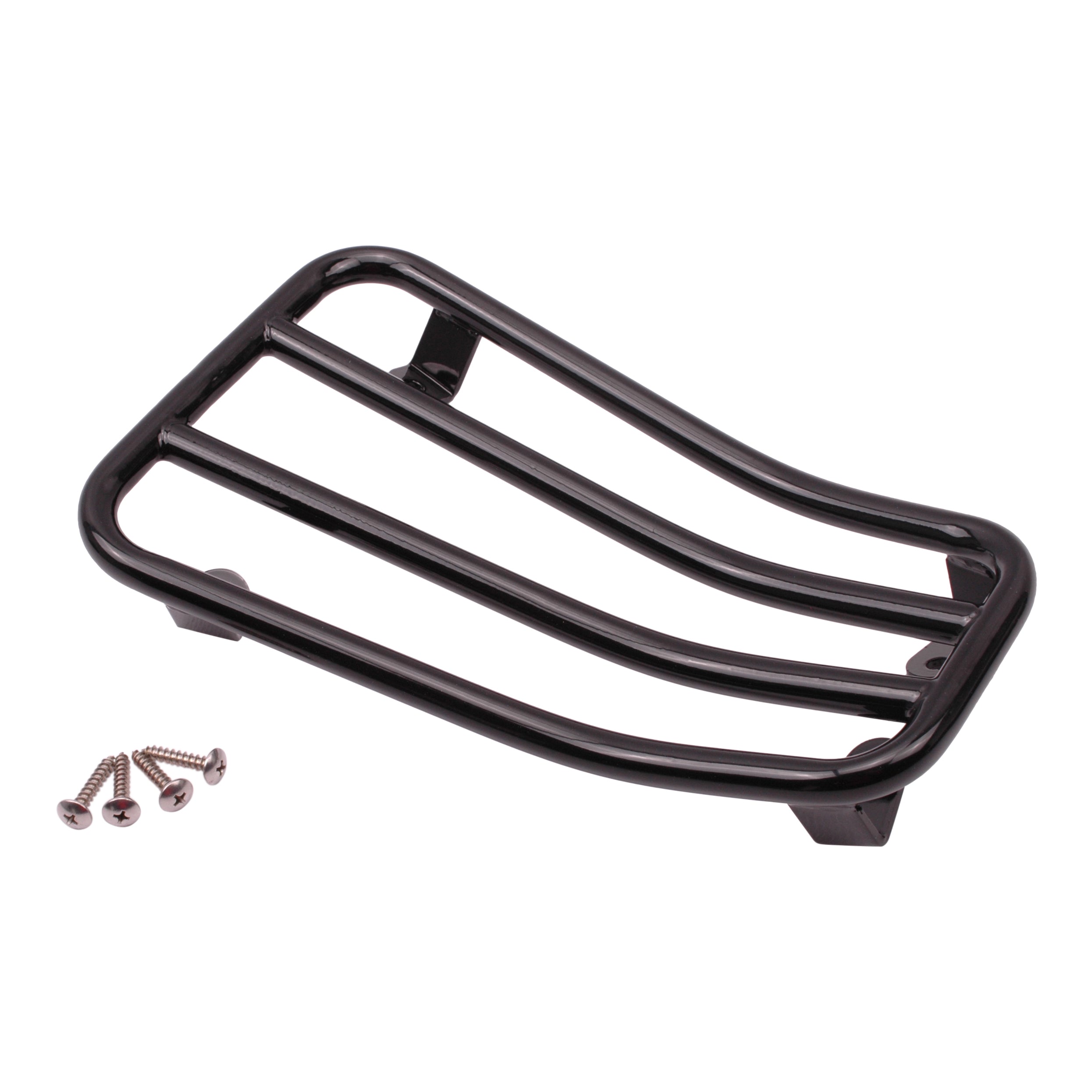 Bagagerek Treeplaat Glans Zwart | Vespa Sprint / Primavera - AE-trading
