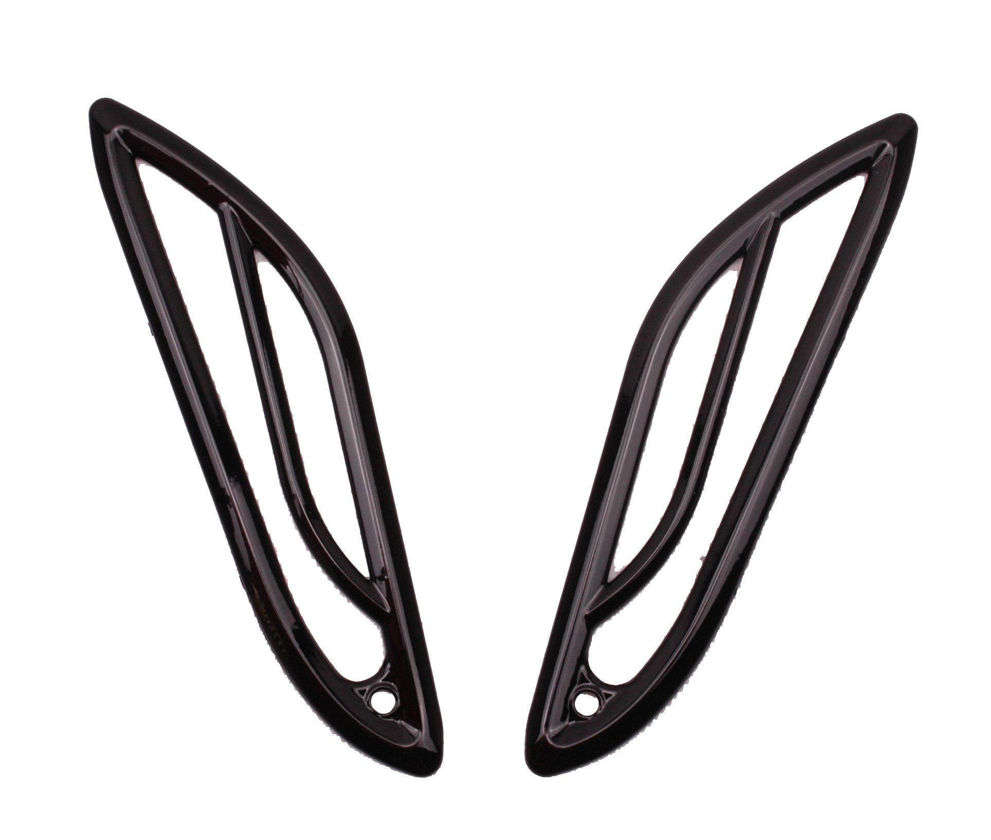 RAW-Grill Glans Zwart Achterzijde | Vespa Primavera / Sprint - AE-trading