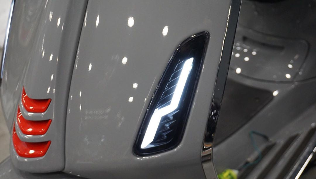 RAW-set Voor LED Level10 Smoke | Vespa Sprint / Primavera - AE-trading