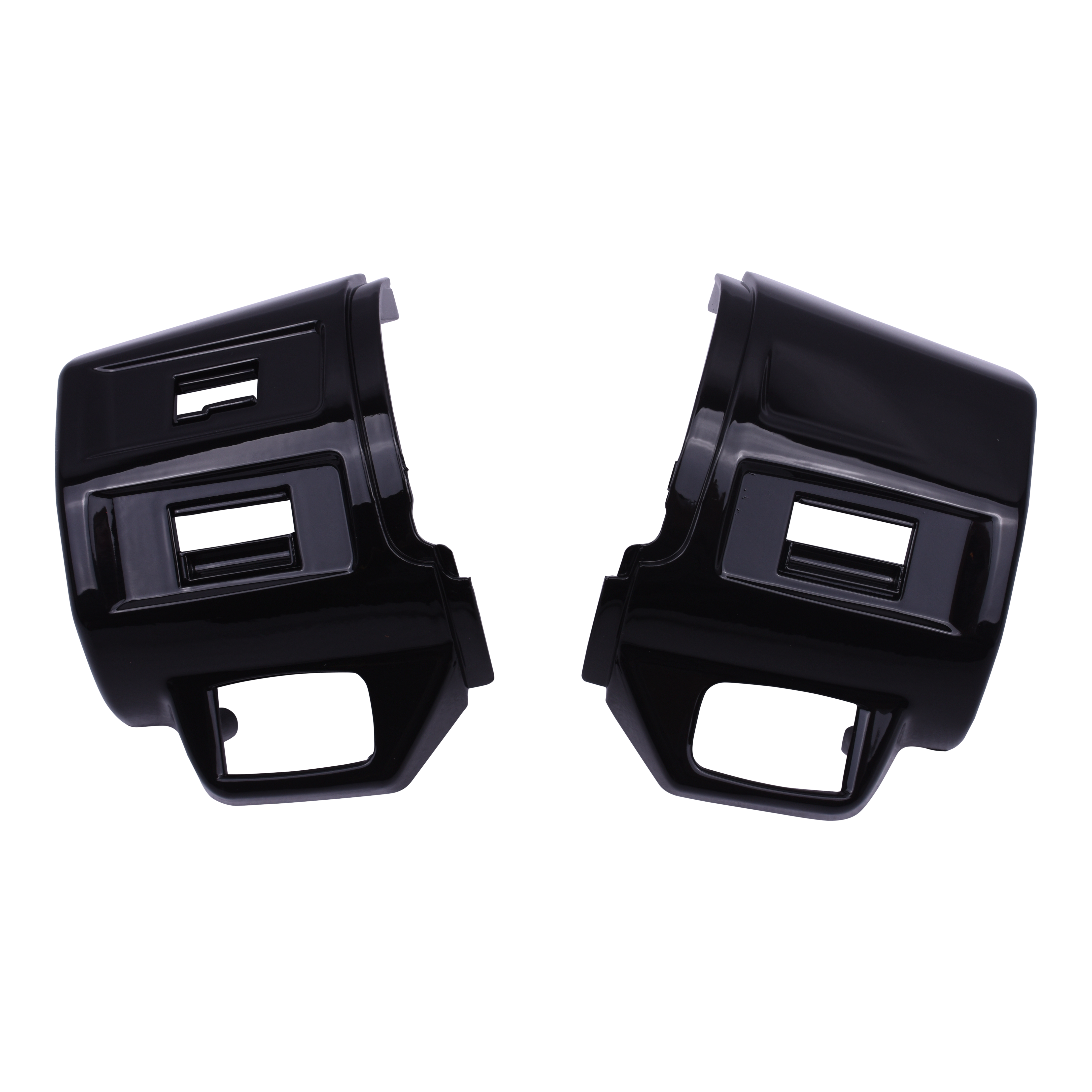 Cover Stuurschakelaar L+R Glans Zwart | Vespa Primavera / Sprint ('18-) - AE-trading