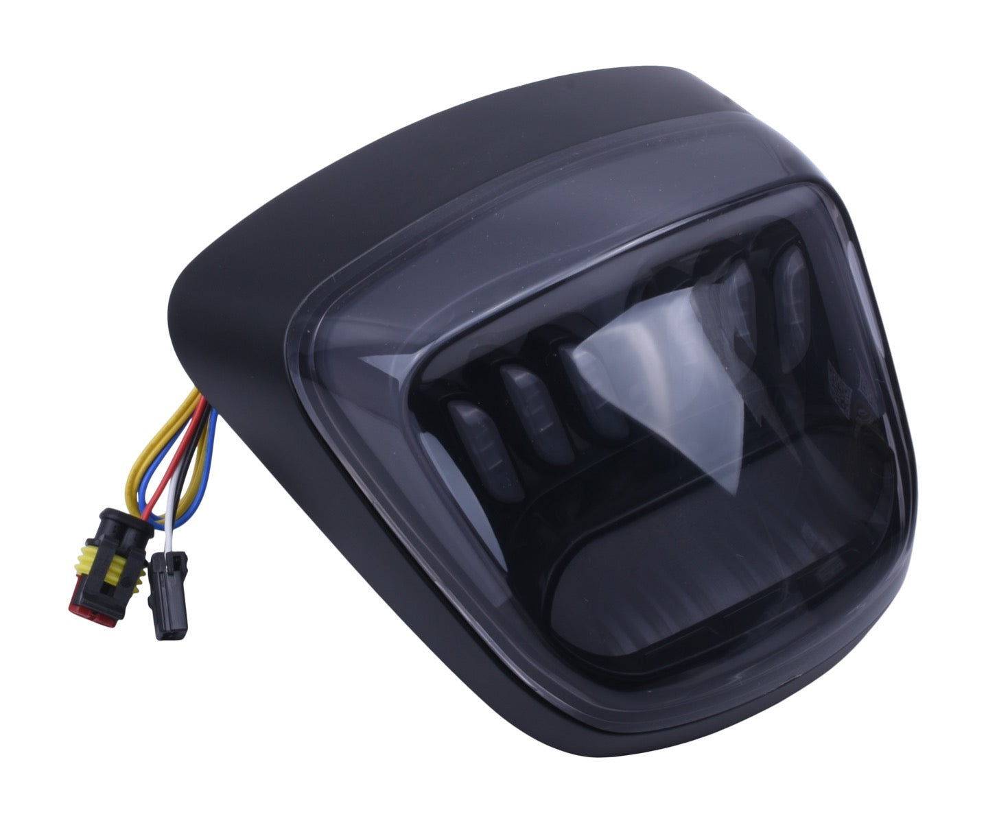 Achterlicht LED Tube Level10 Glans Zwart | Vespa Sprint / Primavera - AE-trading