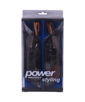 RAW-set Achter LED Power 1 Titanium Tube | Piaggio Zip - AE-trading