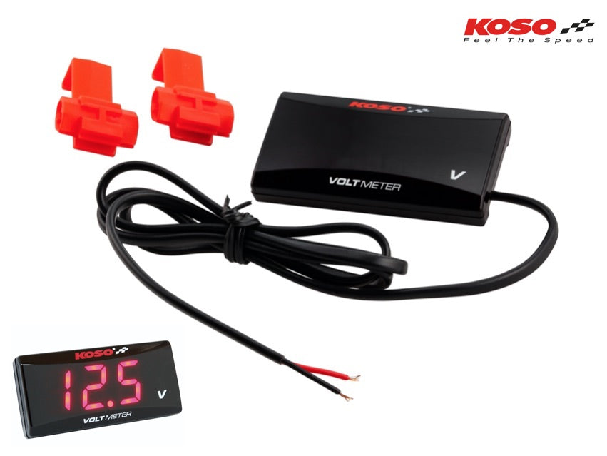 Voltmeter Koso | Vespa Sprint / Primavera ('18-) - AE-trading