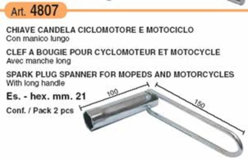 BOUGIESLEUTEL BUZ.4807 21MM - AE-trading