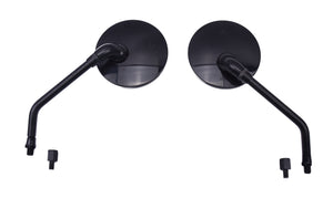 Spiegelset M10/M8 Zwart Rond | China LX - AE-trading