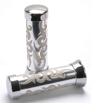 HANDVATEN IMI TRIBAL CHROOM - WIT - AE-trading