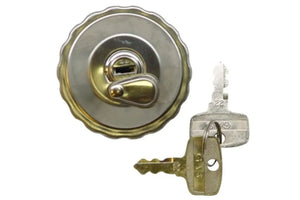 TANKDOP TOMOS MET SLOT 30 MM CHROOM - AE-trading