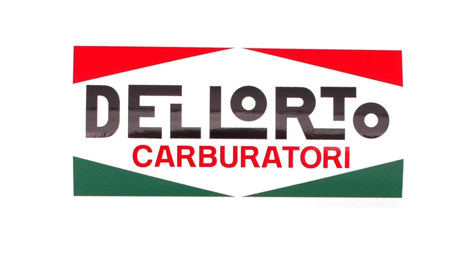 STICKER DELLORTO GROOT 130x65mm - AE-trading