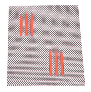 STICKER ARROW INT.3-D 7CM RED - AE-trading