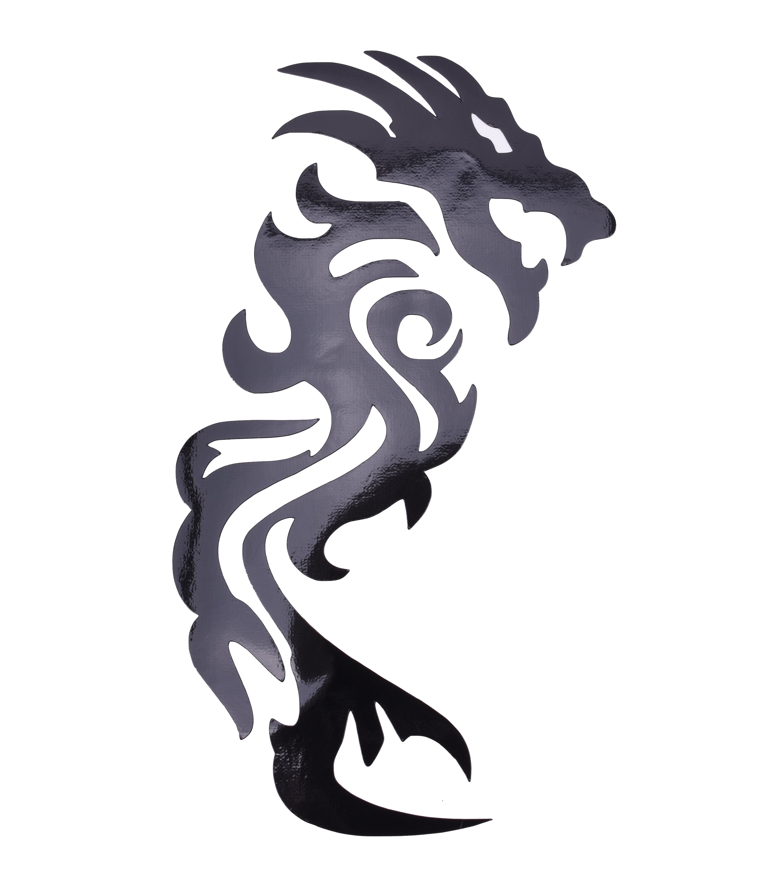 98.086011 STICKER DRAGON PLOTTER ZWART - AE-trading