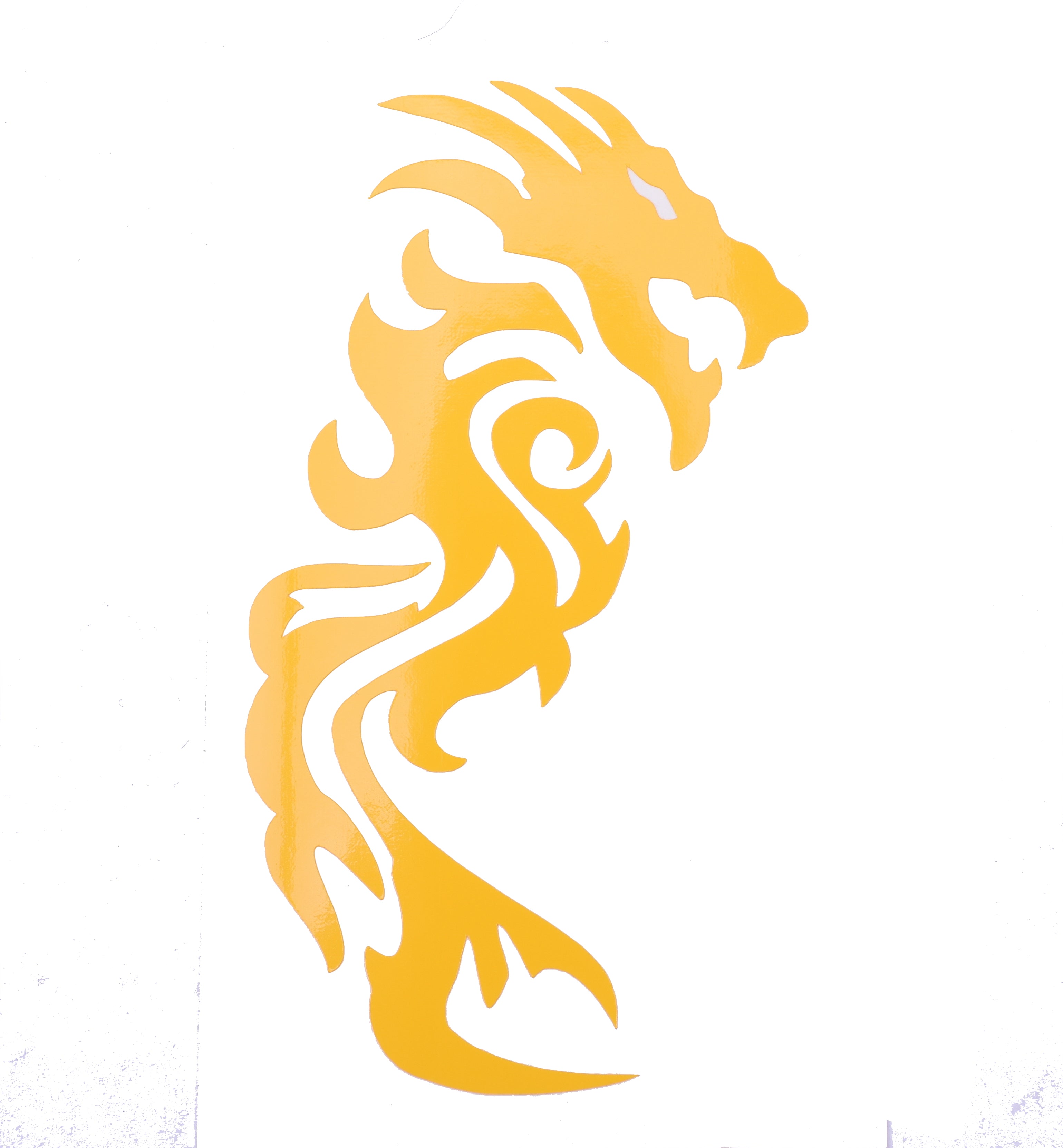 98.086011 STICKER DRAGON PLOTTER GEEL - AE-trading