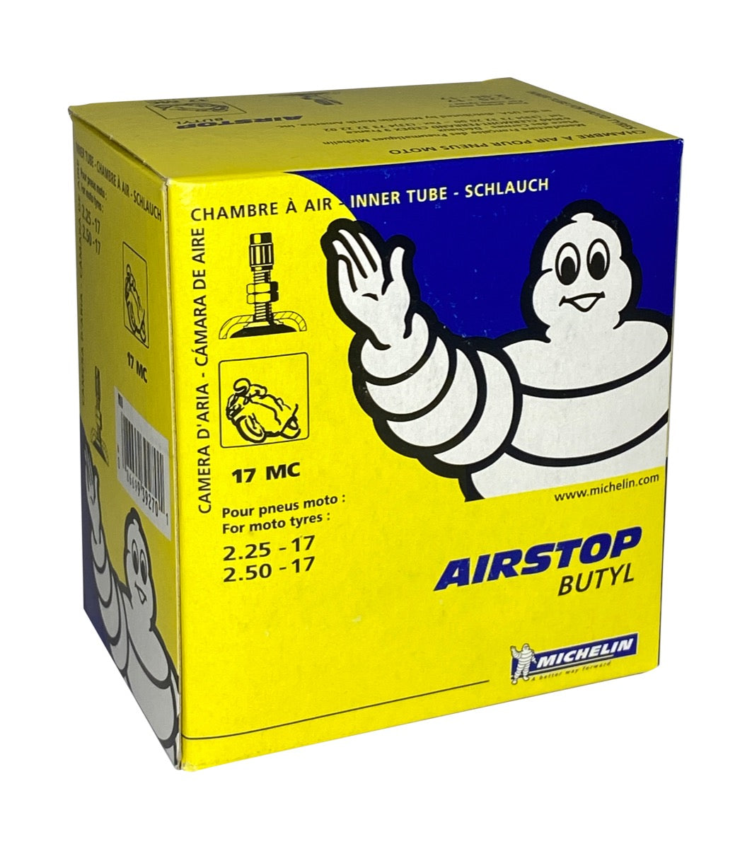 Binnenband Michelin 17-2.25/2.50 Recht Ventiel - AE-trading