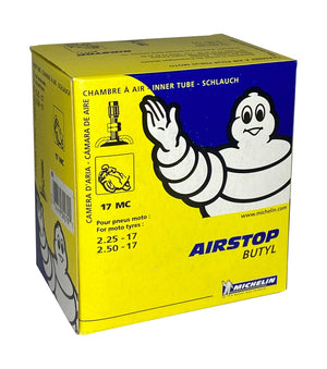 Binnenband Michelin 17-2.25/2.50 Recht Ventiel - AE-trading