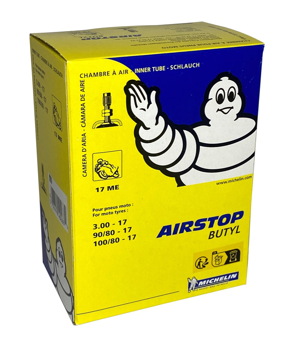 Binnenband Michelin 17-3.00 / 100/80 90/80-17 Recht Ventiel - AE-trading