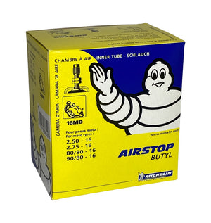 Binnenband Michelin 16-2.50/2.75/80-80/90-80 Recht Ventiel - AE-trading