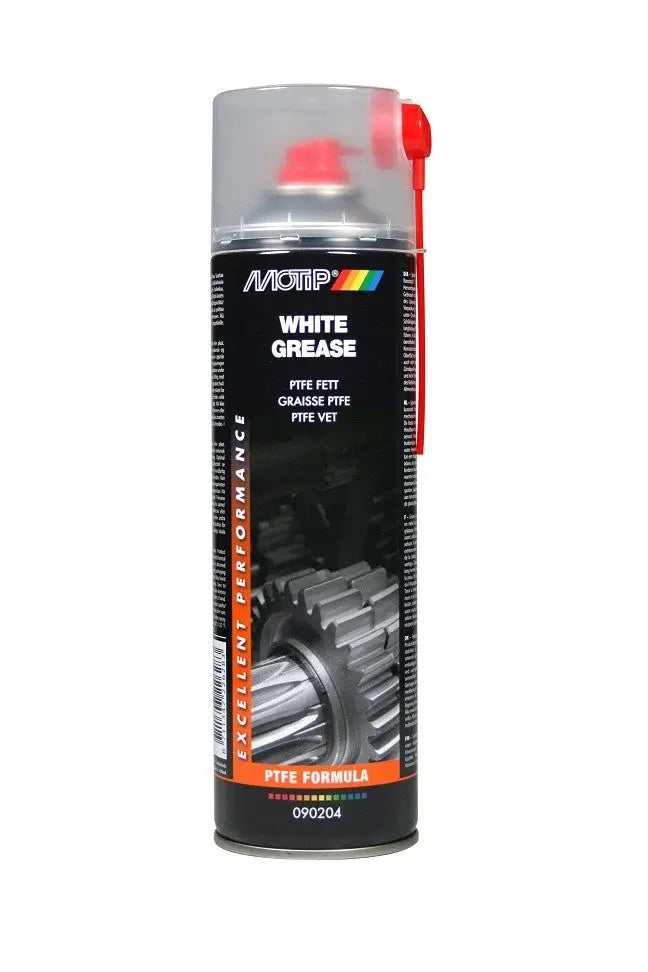 Spuitbus Motip Wit Spuitvet (500ml) - AE-trading