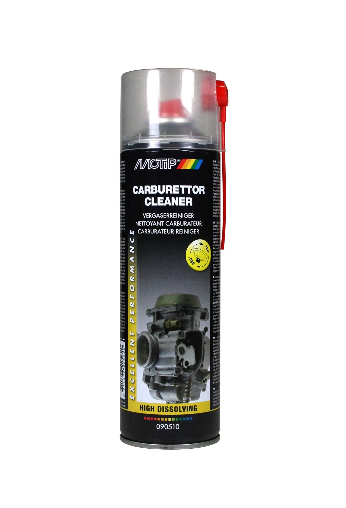 Spuitbus Motip Carburateurreiniger (500ml) - AE-trading