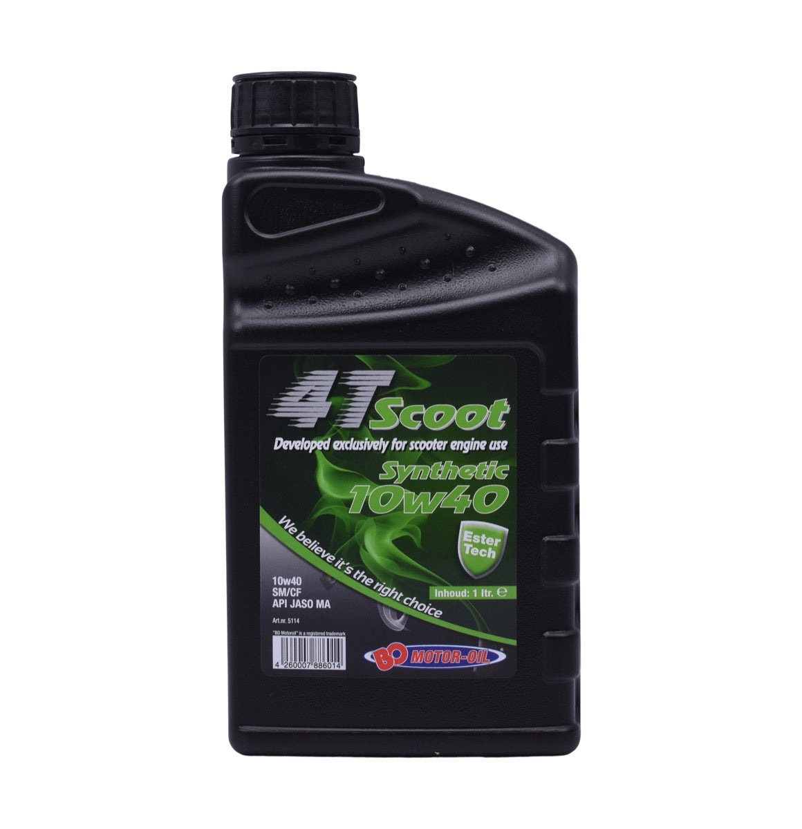 Motorolie BO 4T Scooter Synth Ester 10W-40 (1L) - AE-trading