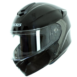 Helm Axxis Storm Solid Mat Zwart XL - AE-trading