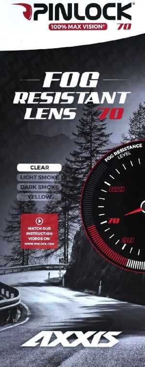 Pinlock Vizier Clear 70 | Axxis Helm Storm - AE-trading