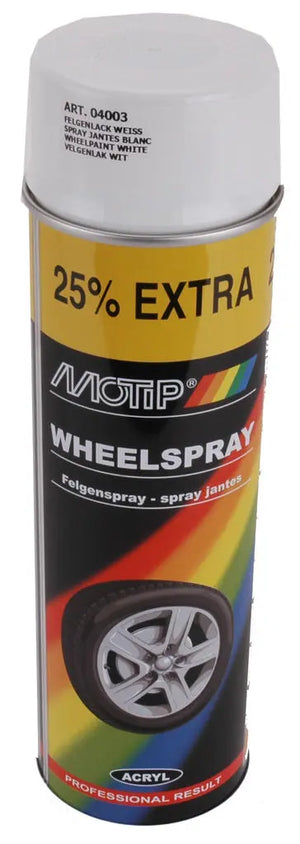 Spuitlak Motip Glans Wit (500ml) - AE-trading