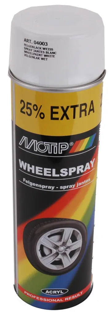 Spuitlak Motip Glans Wit (500ml) - AE-trading
