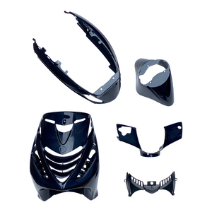 Kappenset 5-delig McLaren Sapphire Black Glans | Piaggio Zip / Zip SP - AE-trading