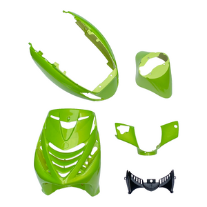 Kappenset 5-delig McLaren Napier Green Glans | Piaggio Zip / Zip SP - AE-trading
