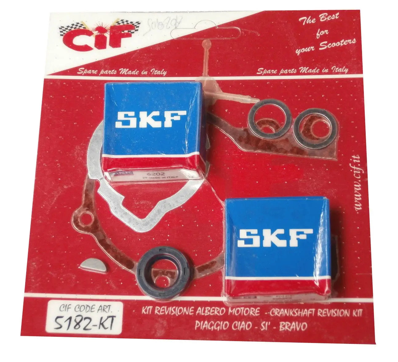 Blokrevisieset | Vespa Ciao / Citta - AE-trading