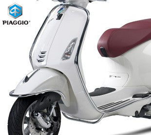 Voorvalbeugelset OEM Chroom | Vespa Primavera / Sprint - AE-trading